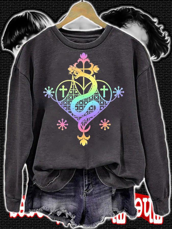 Marie Laveau Sigil Veve Voodoo shirt sweatshirt