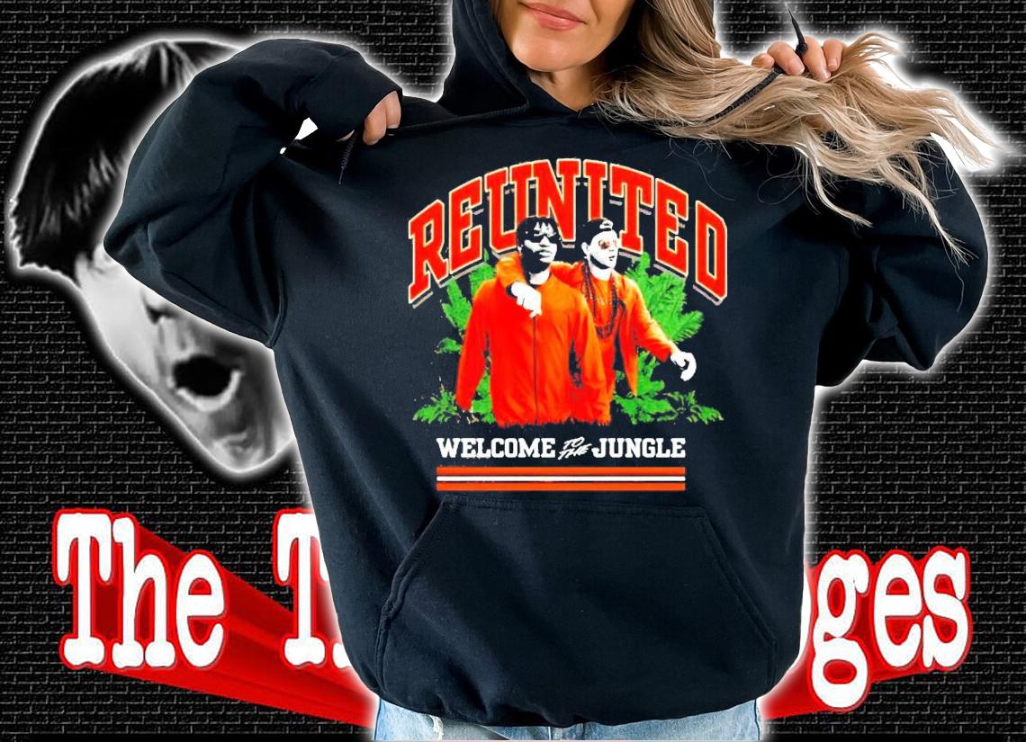 Reunited Mineral welcome to the Jungle shirt hoodie