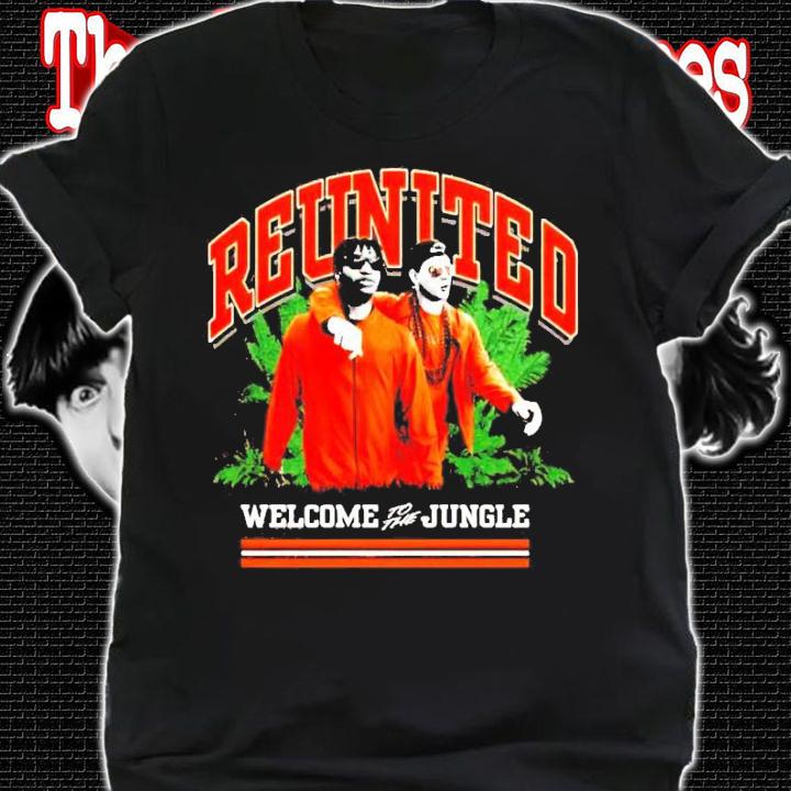 Reunited Mineral welcome to the Jungle shirt shirt
