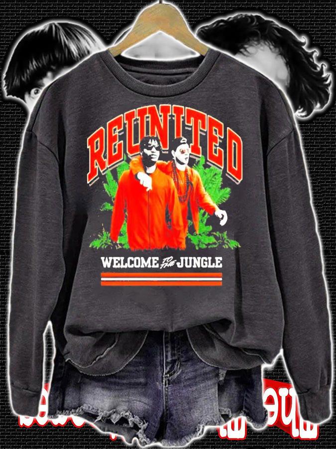 Reunited Mineral welcome to the Jungle shirt sweatshirt