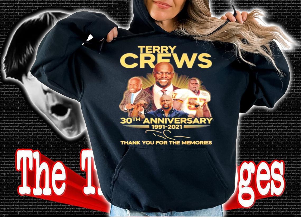 Terry Crews 30th anniversary 1991-2021 signature shirt