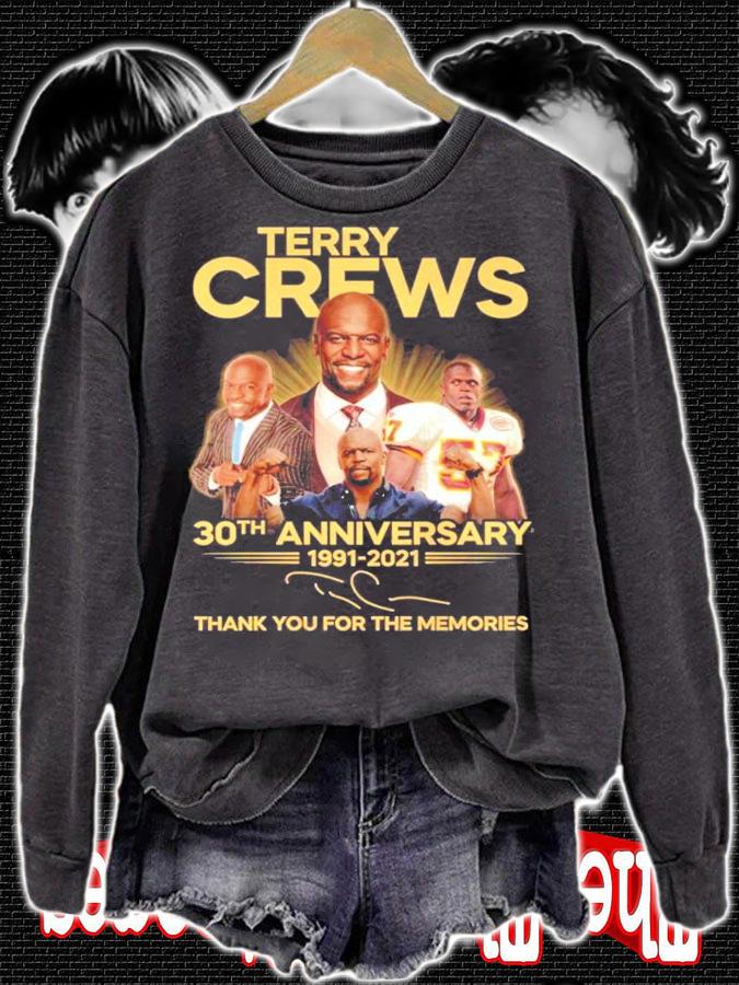 Terry Crews 30th anniversary 1991-2021 signature shirt