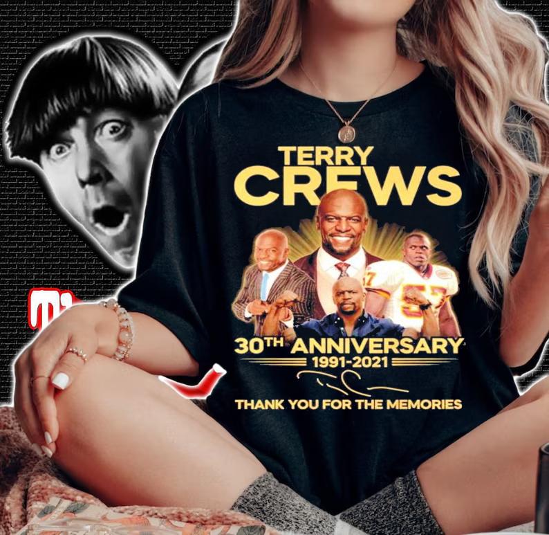 Terry Crews 30th anniversary 1991-2021 signature shirt