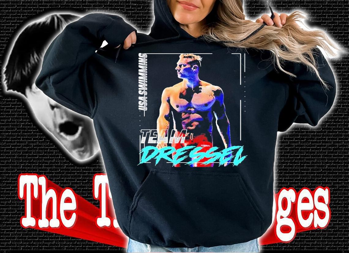 USA swimming team dressel T-shirt