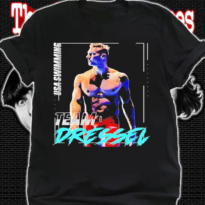 USA swimming team dressel T-shirt