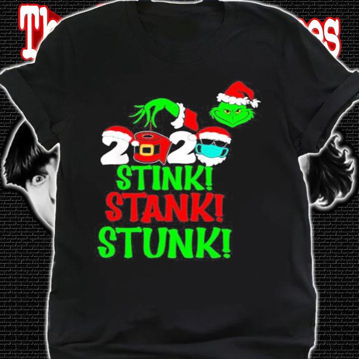 2020 Stink Stank Stunk Matching Family Christmas t-shirt