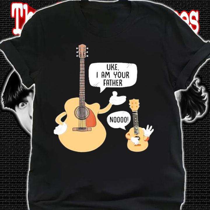 Guitar Uke I am your father noooo shirt shirt