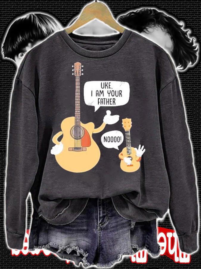Guitar Uke I am your father noooo shirt sweatshirt