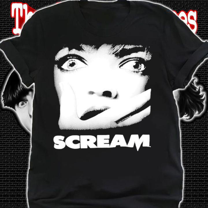 Scream Poster Black Shirt shirt