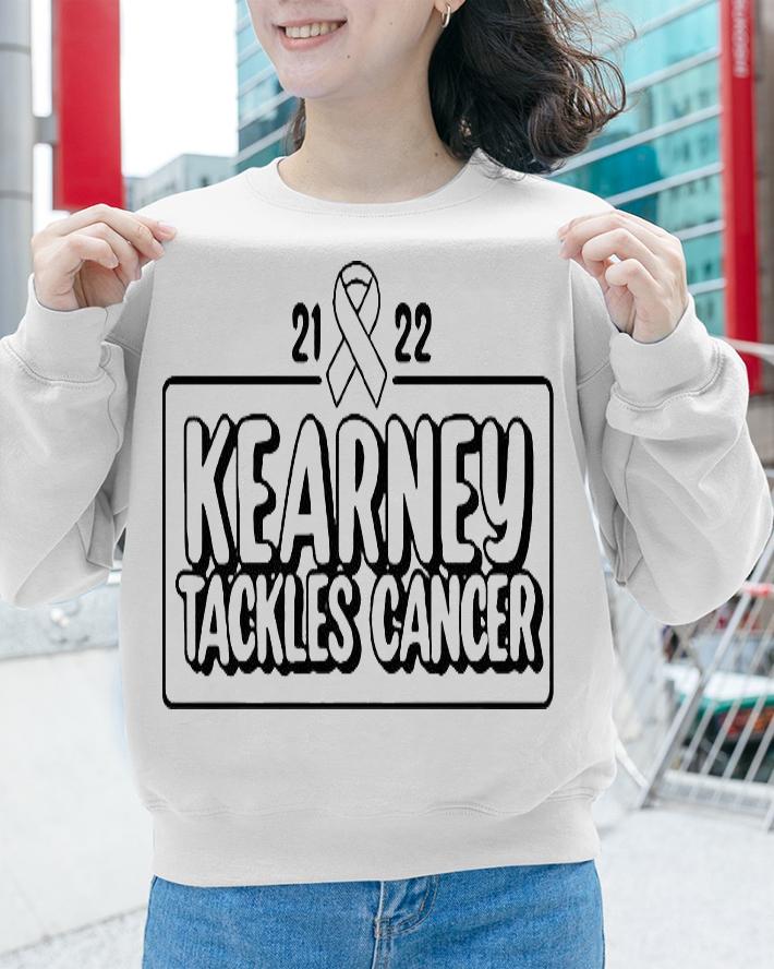 2021 Kearney Tackles Cancer T-shirt sweatshirt