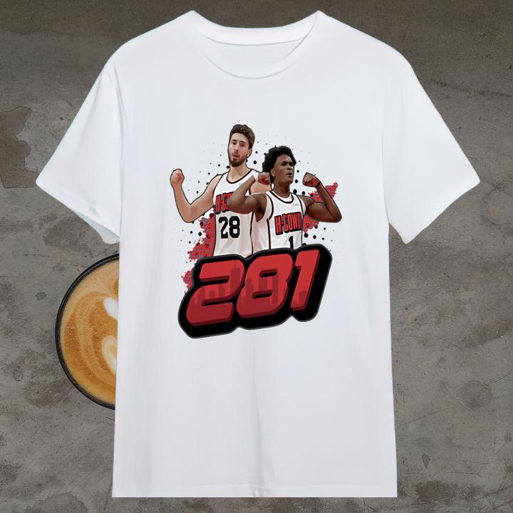Premium Alperen Sengun And Amen Thompson 281 NBA Houston Rockets T-Shirt