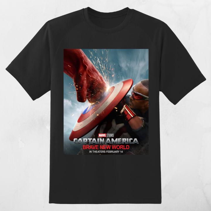Red Hulk The Falcon Captain America Brave New World Shirt