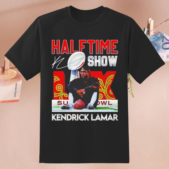 Super Bowl Halftime Show 2025 Kendrick Lamar Signature T-Shirt