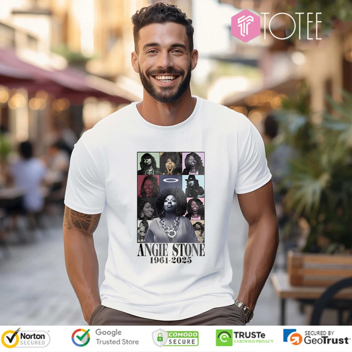 Rest In Peace Angie Stone 1961-2025 Version Eras Tour T-Shirt