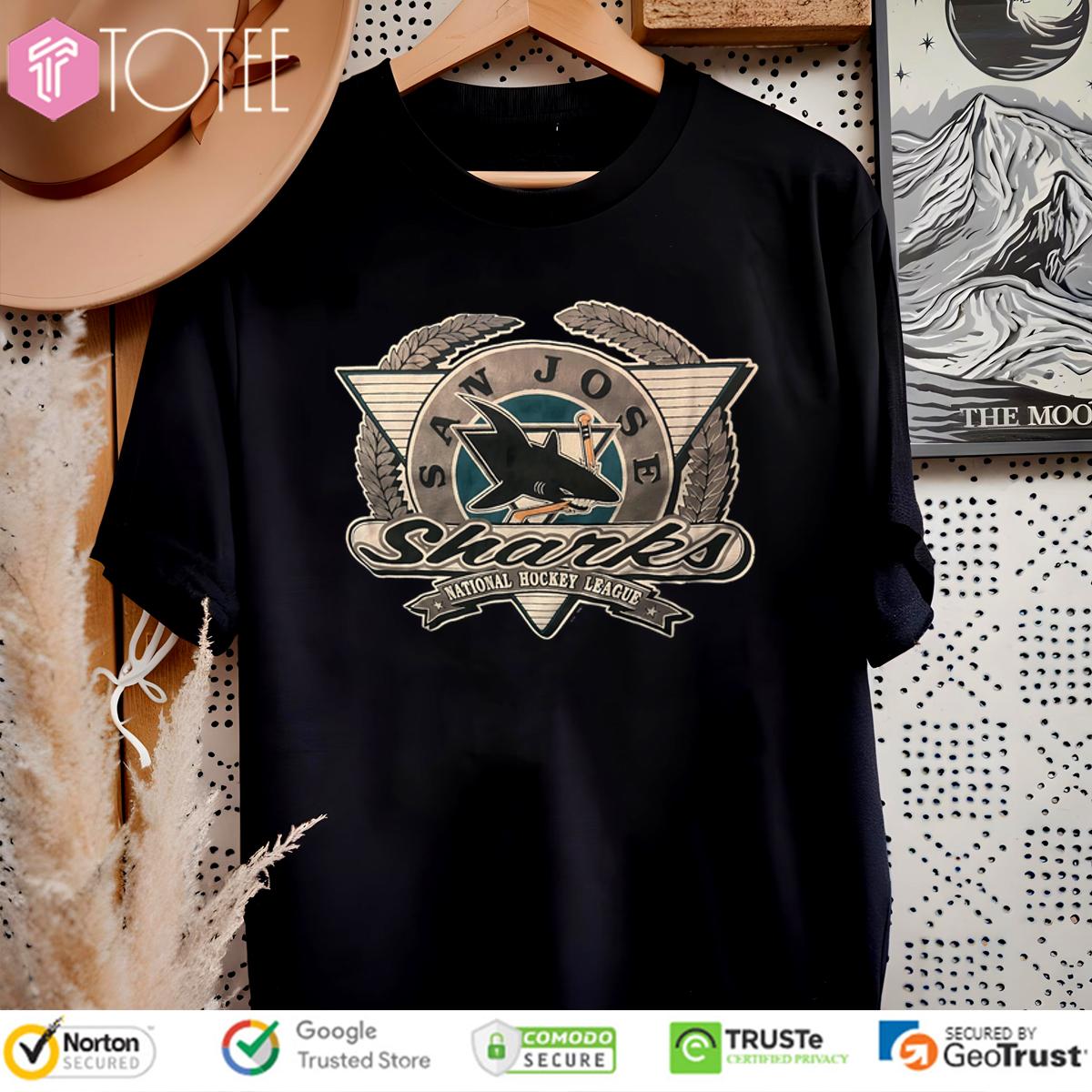 San Jose Sharks Nhl National Hockey League Logo Shirt