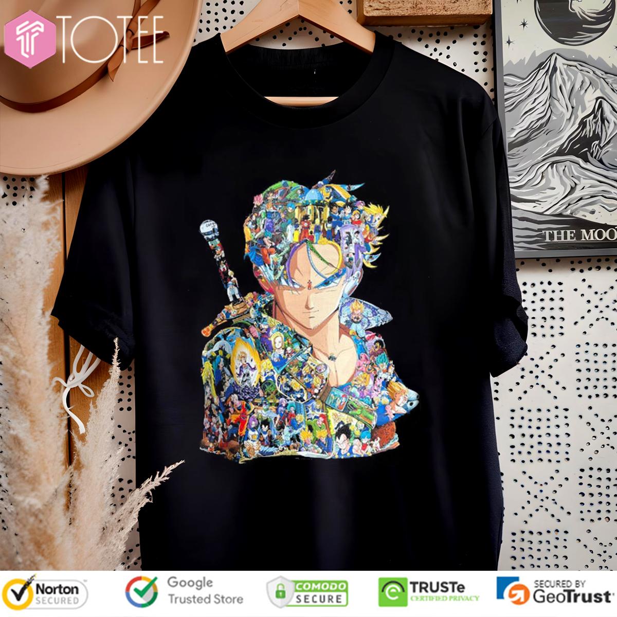 All Characters Inside Trunks Dragon Ball T-Shirt