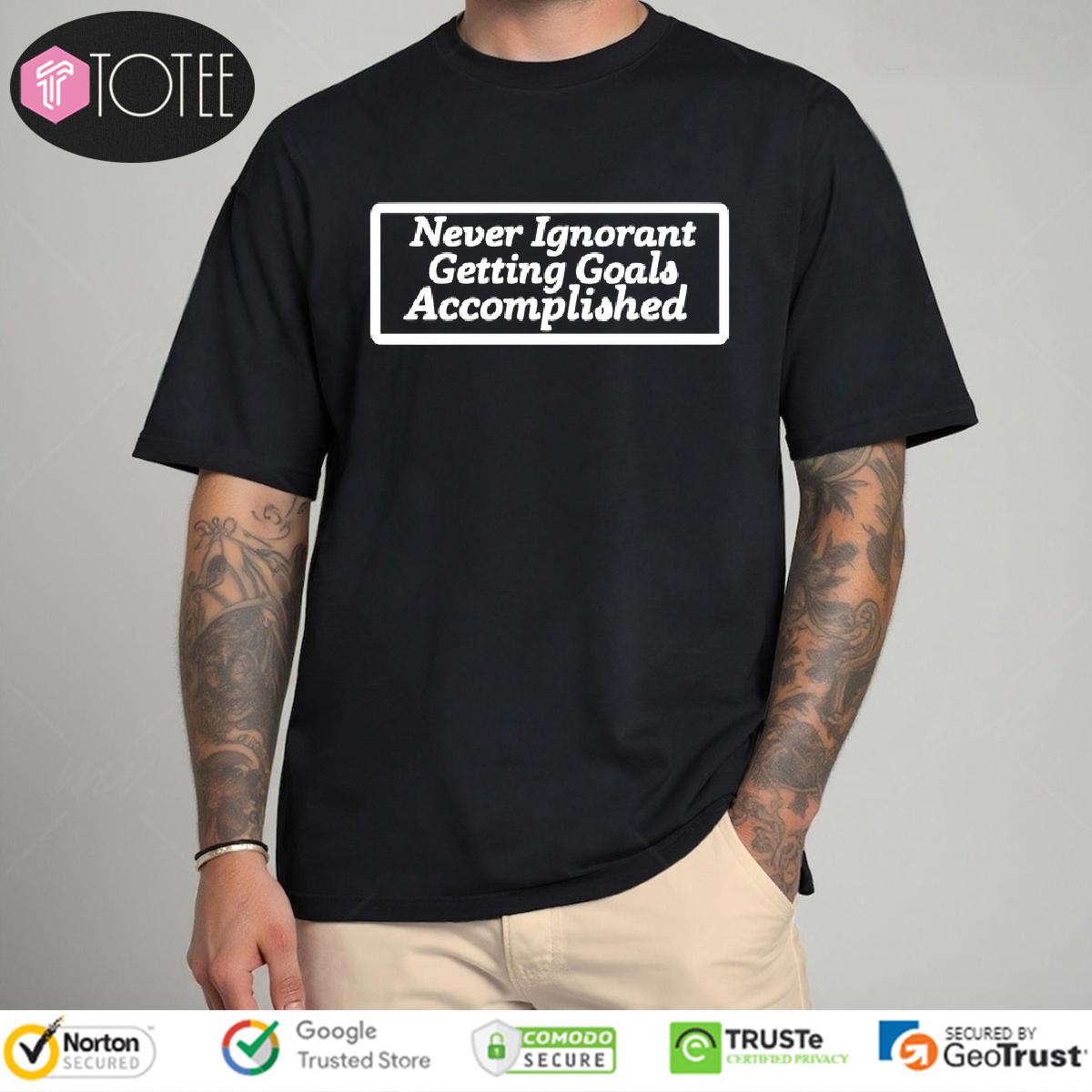 Charleston White GIGA Shirt: Achieve Goals, Unleash Your Potential