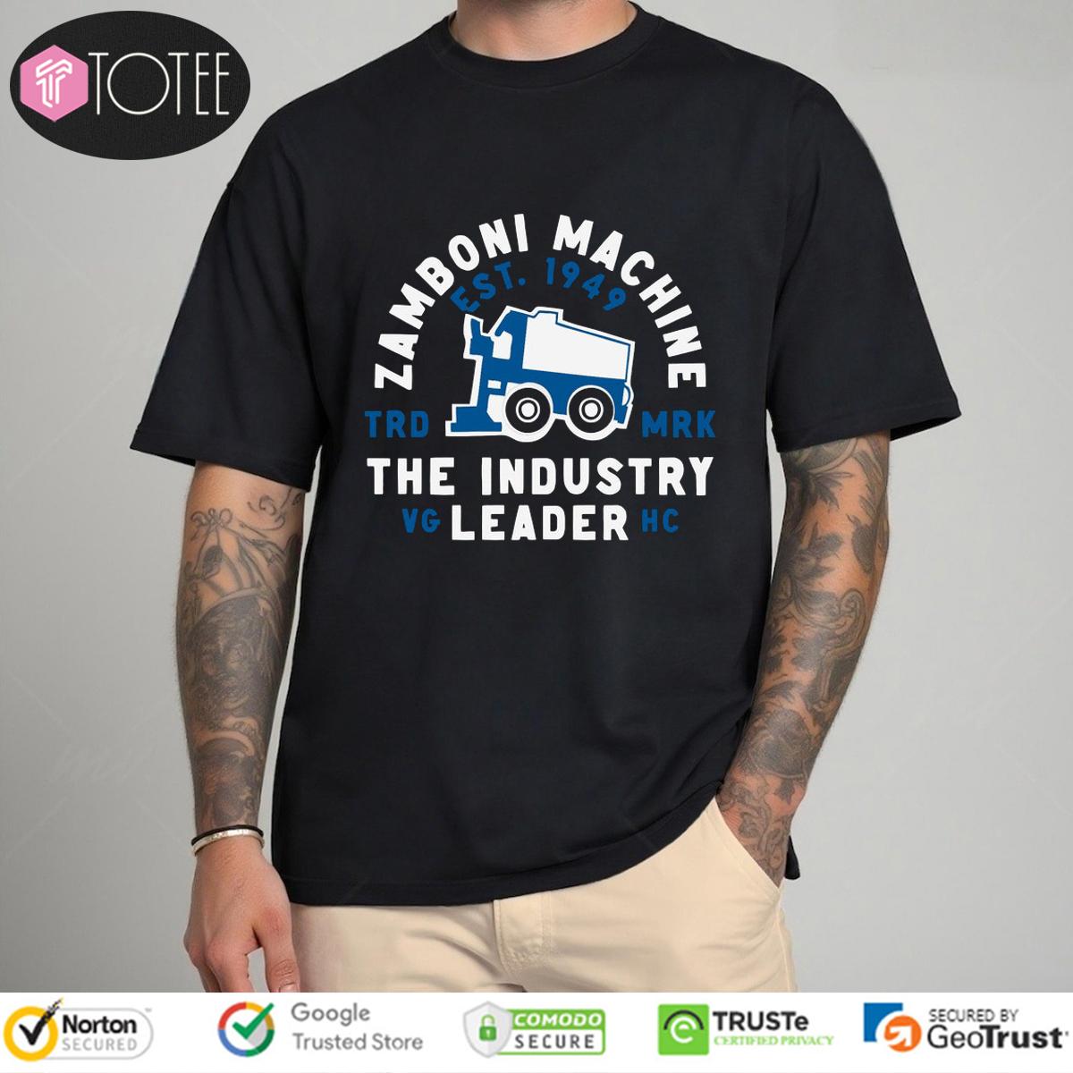 Zamboni Machine The Industry Leader T-Shirt