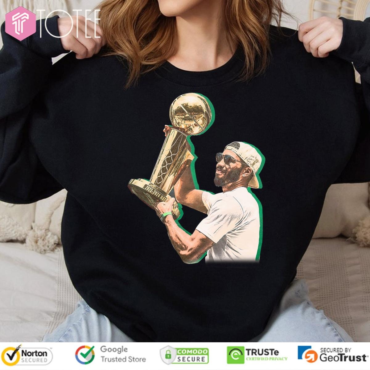 Jayson Tatum Boston Celtics Wtgsn Parade Trophy sweatshirt