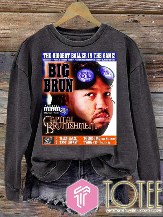 The Biggest Baller In The Game Jalen Brunson Capital Punishment Sweatshirt