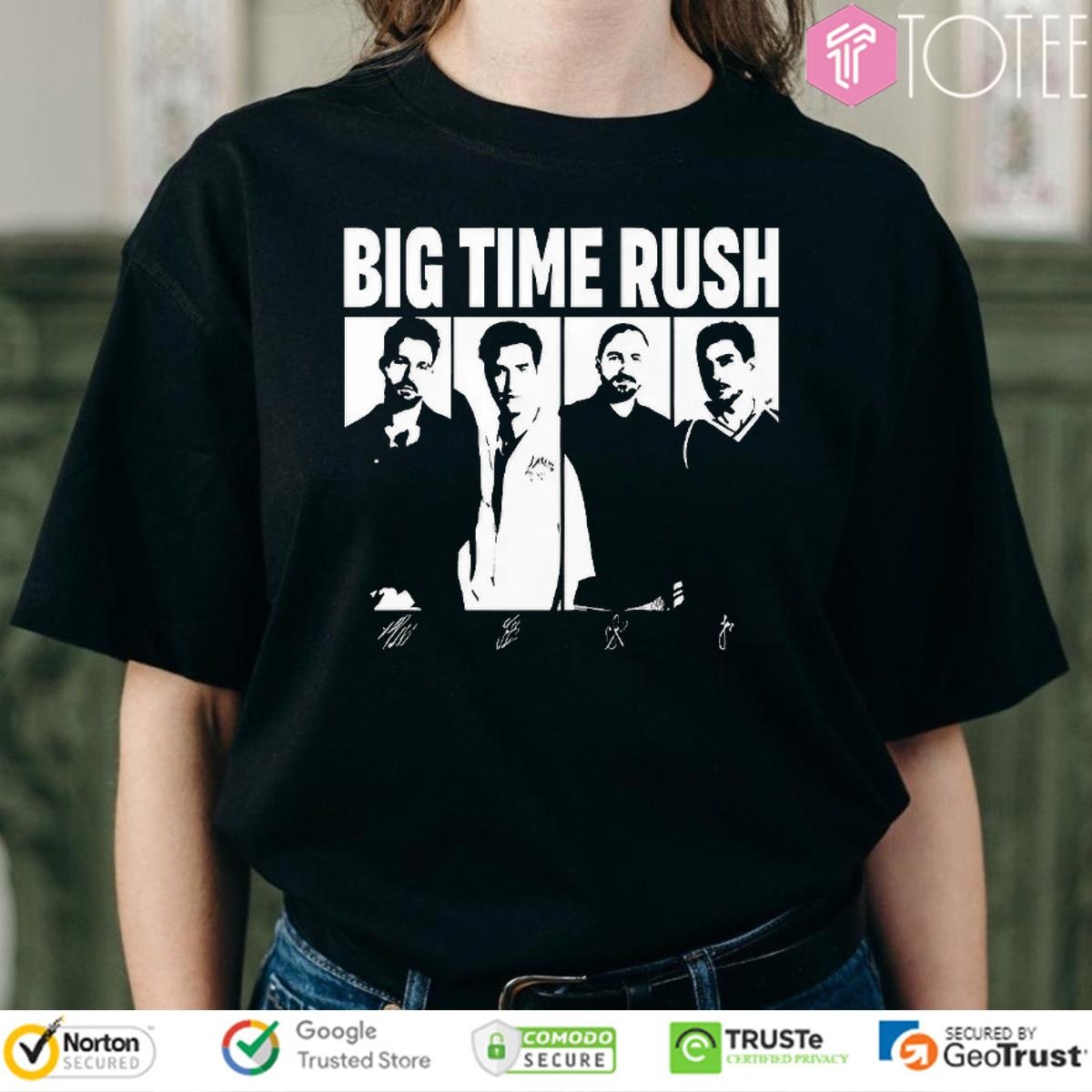 Big Time Rush Tour 2025 Signatures T-shirt